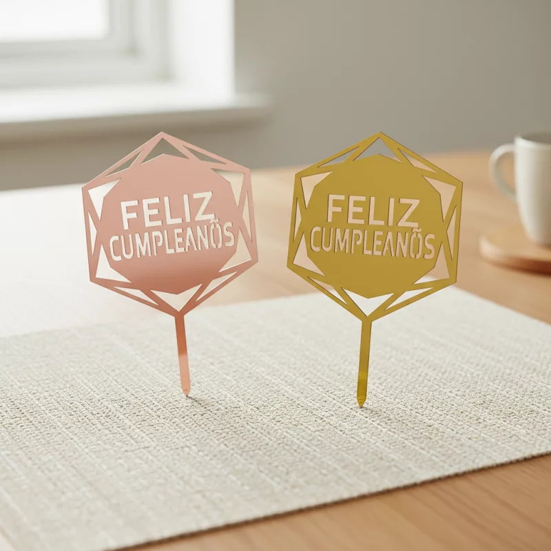 T027 TOPPER FELIZ CUMPLEAÑOS