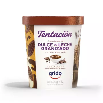 Tentación Dulce de Leche Granizado