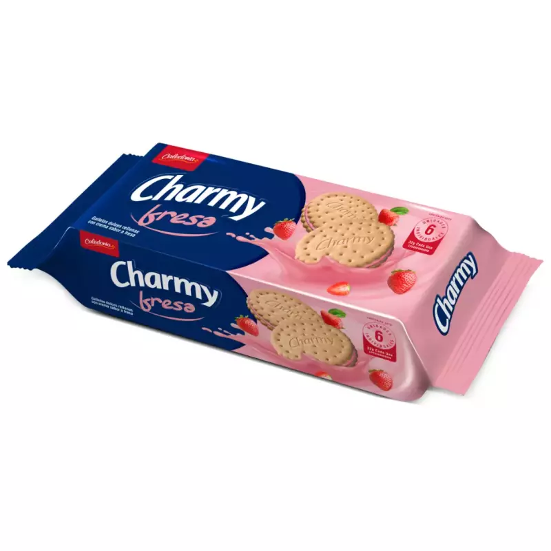 GALLETAS CHARMY FRESA 168GR
