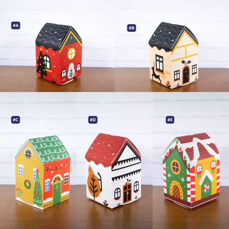 Caja Casa Navideña #2 #CNC-2-25