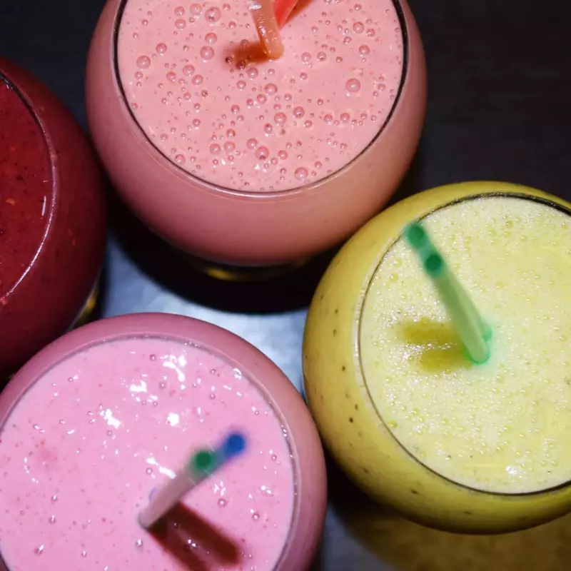 Zumo natural en leche