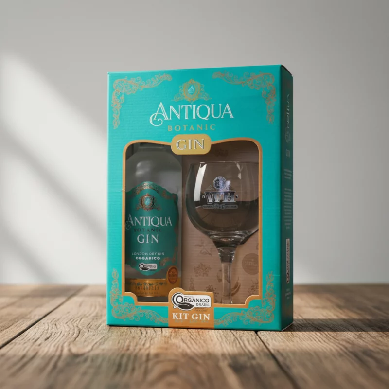 Kit  Kit Gin Antiqua com Taça