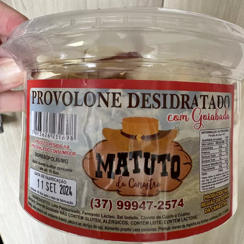 PROVOLONE COM GOIABADA GRANDE