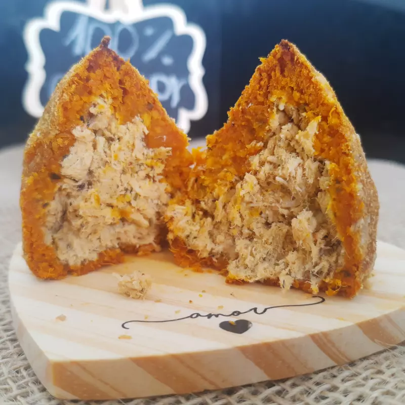Coxinha de moranga e frango 300g