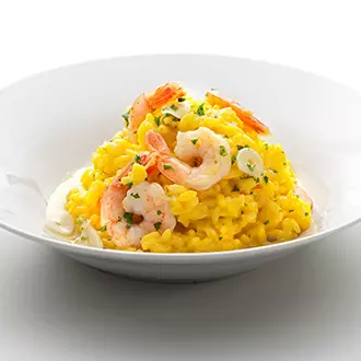 Risotto de Camarones