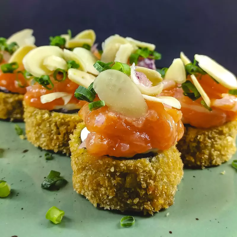 Hot Roll Salmão - Tartar #exclusivo