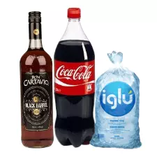 Combo Cartavio Black Barrel 1 litro