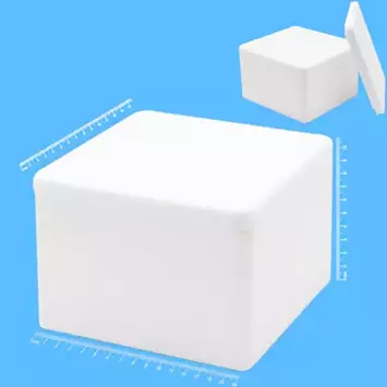 Isopor 1lt para tortillas ou massa