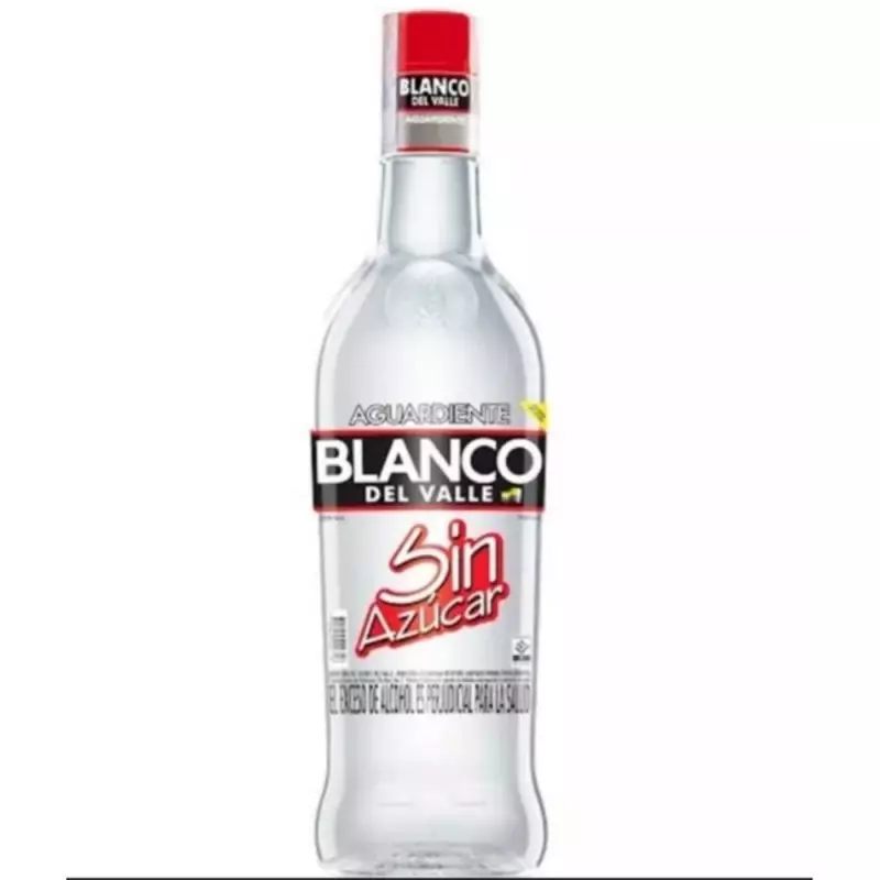 Botella de Aguardiente Blanco