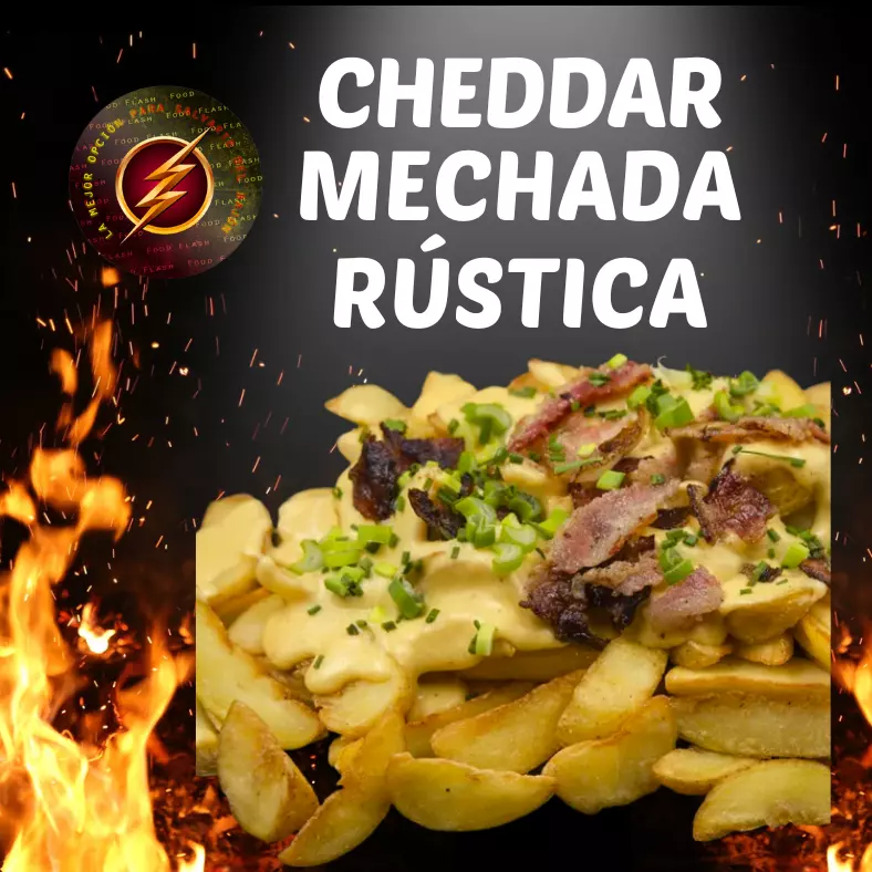 CHEDDAR MECHADA RÚSTICA (mediana)
