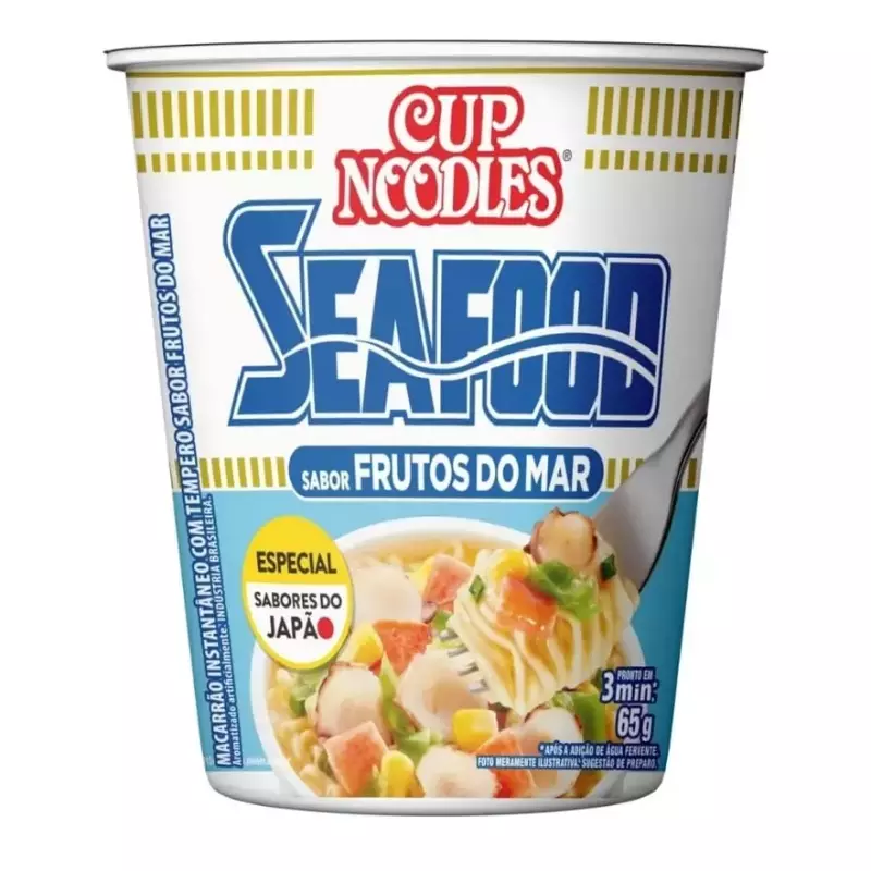 Cup Noodles Frutos do Mar 65g