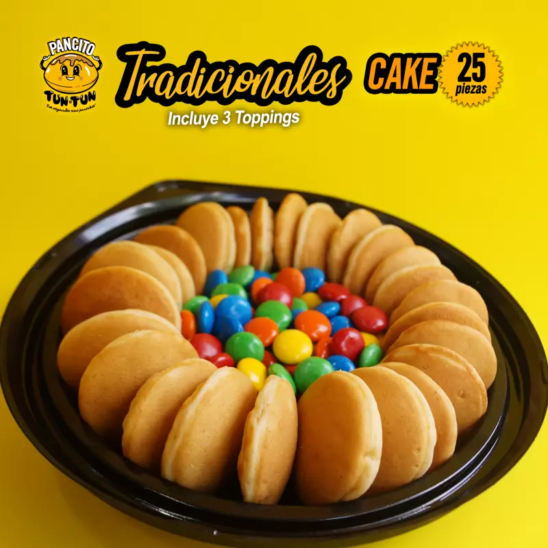 Cake Mini Pancakes Tradicionales