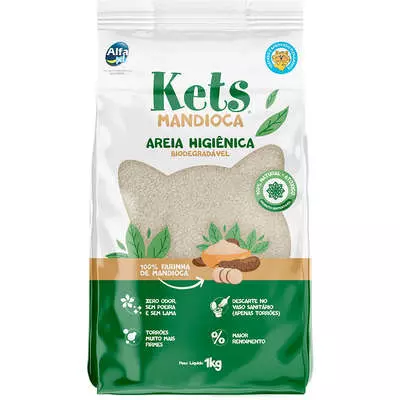 KETS AREIA MANDIOCA 4 KG UN (4018)