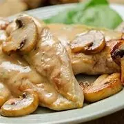 pechuga con champiñones