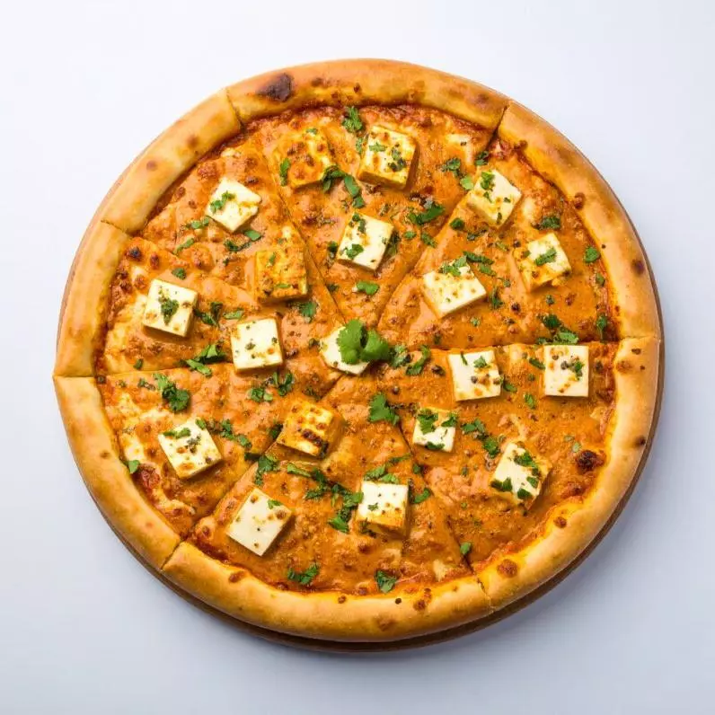 Butter  Paneer Pizza