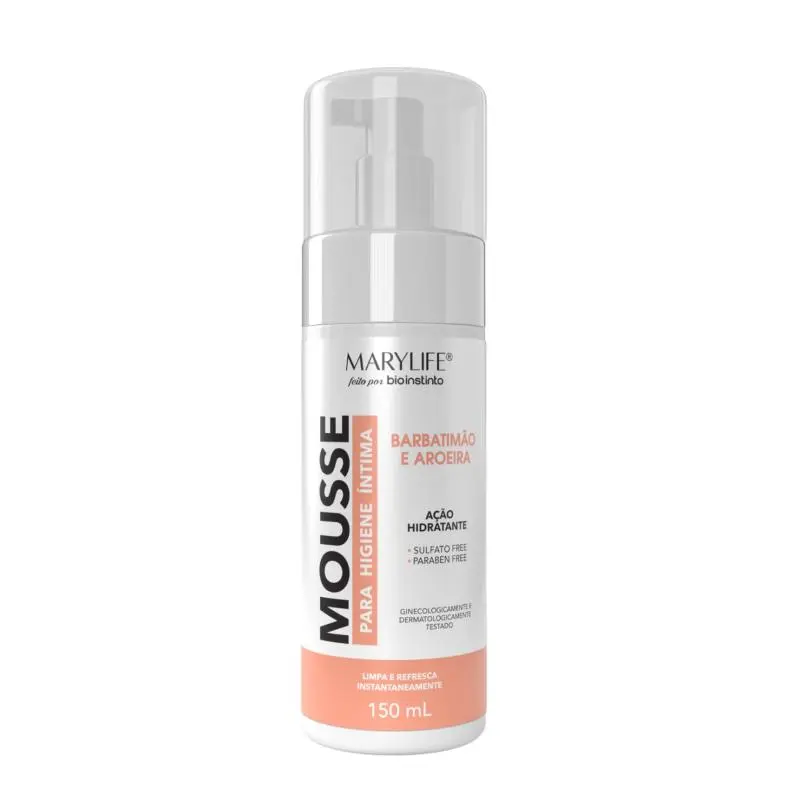 MOUSSE ÍNTIMO BARBATIMÃO E AROEIRA