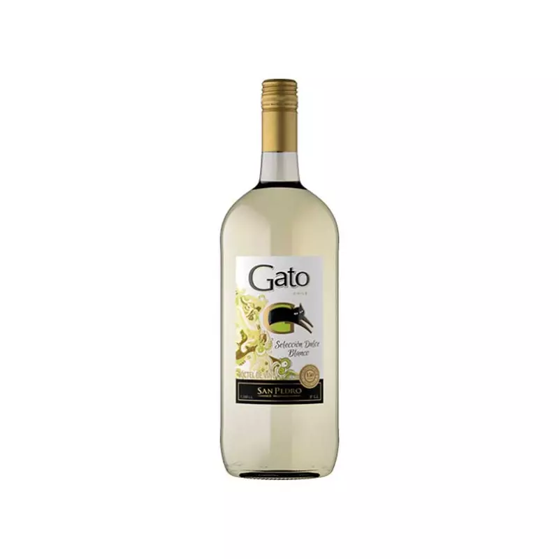 Vino Gato Dulce Blanco 9º 1.5 Lts