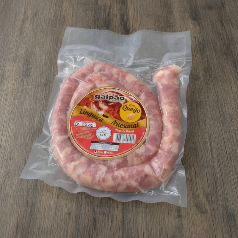 Linguiça Recheada c/ Queijo