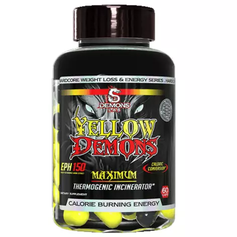 Yellow Demons 60 Caps Demons Lab