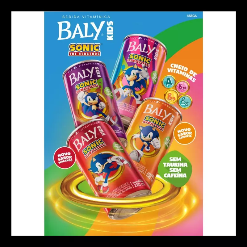 ENERGÉTICO BALY SONIC KIDS 220ML
