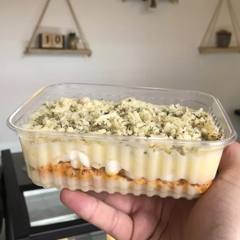 Escondidinho Frango com Requeijao
