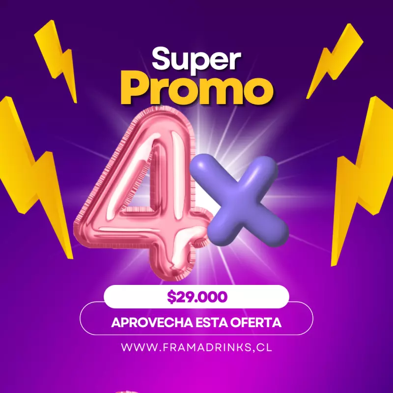 PROMO X4 Mojitos