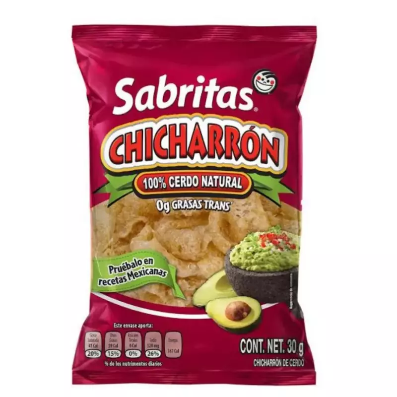 Chicharrón de Cerdo Sabritas 30 g