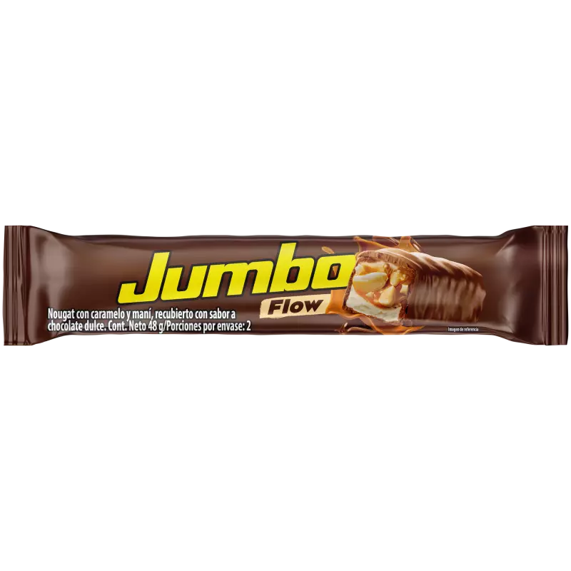 CHOCOLATINA JUMBO FLOW CARAMELO