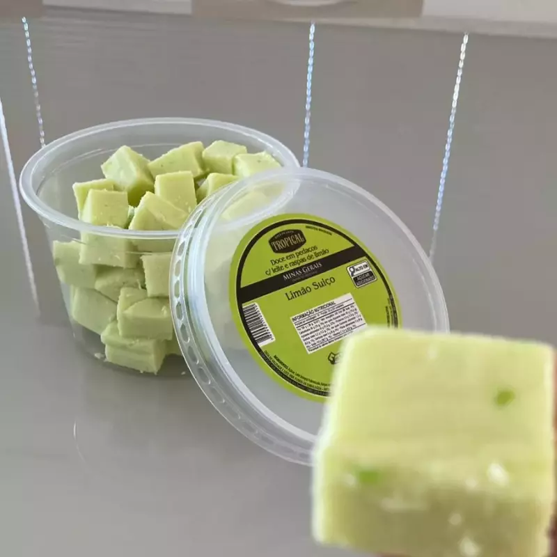 Doce de leite com limão suíço