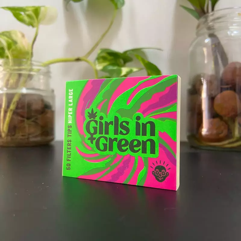 Girls In Green Hiper Large 50un