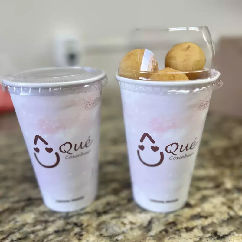 COPO 12un Coxinha + 12un Churros