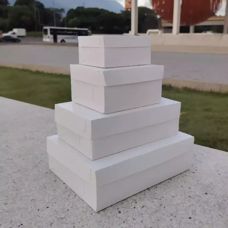 Cajas Blancas Unicolor