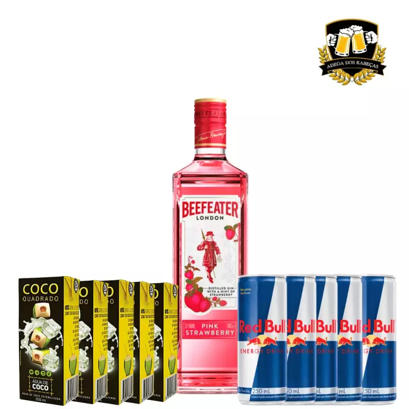 Gin Beefeater Pink C/ Red bull