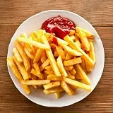 Papas fritas media orden