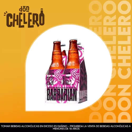 FOUR BARBA NENA HOPPY WHEAT 330MLBOT