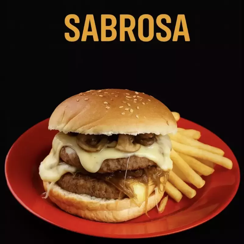 hamburguesa sabrosa