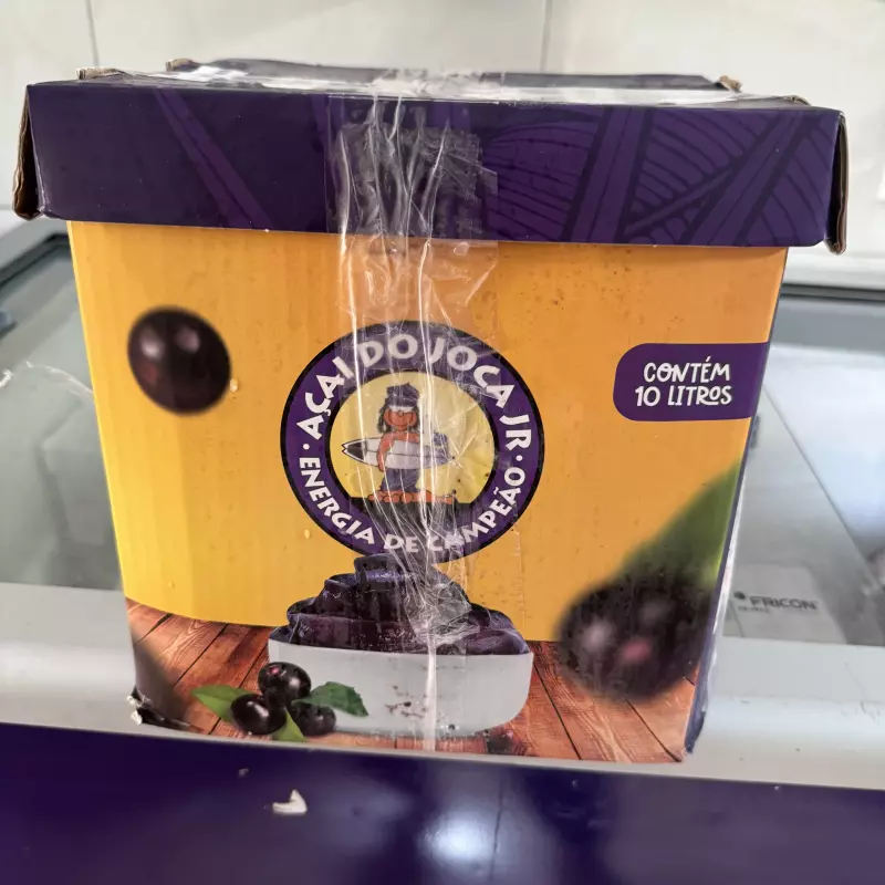 Açai de 10 litros.