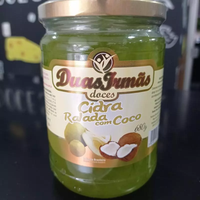 Cidra ralada com coco
