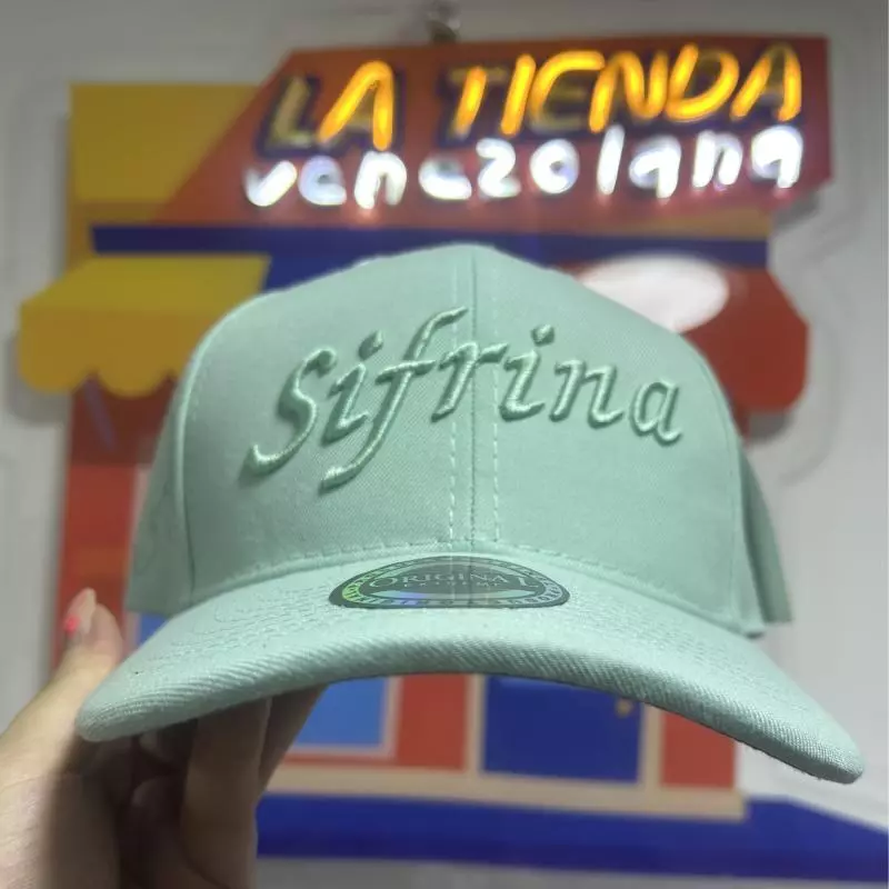 Gorra Sifrina verde jade