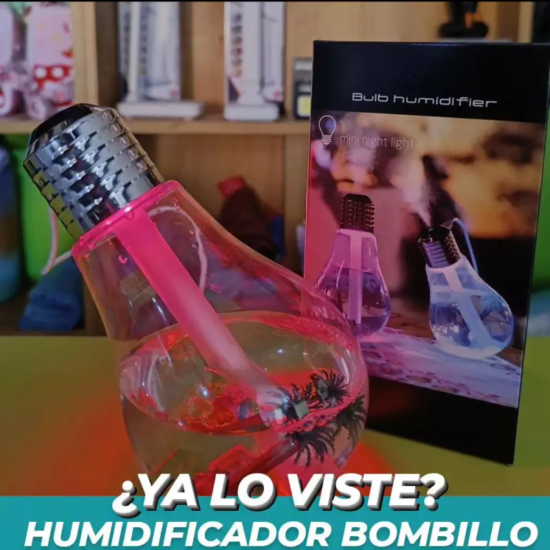 Humidificador Tipo bombillo