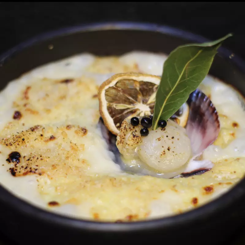 ostiones a la parmesana