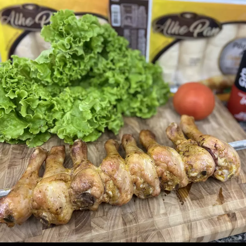 8 coxinhas