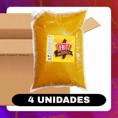 Bulto Fritz Mostaza 3.6kg