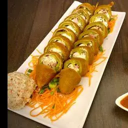 Chiles verdes rellenos