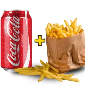 Combo de fritas + Refri Lata