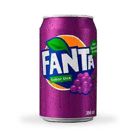 Fanta Uva Lata 350 Ml