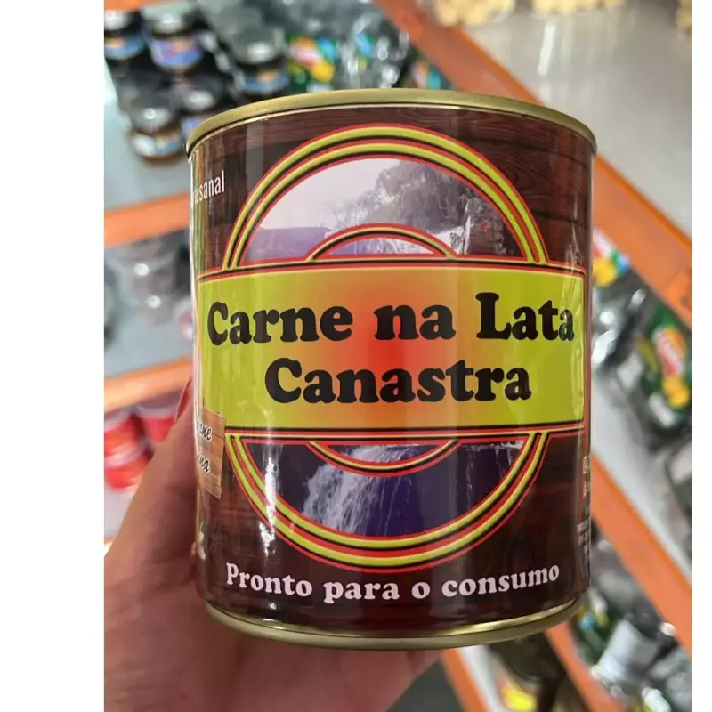 Carne na lata Canastra