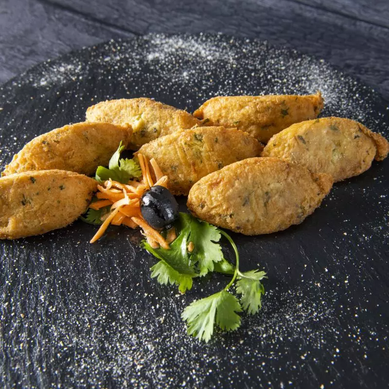 Cod Fish Cake Fries / Pastel de Baca