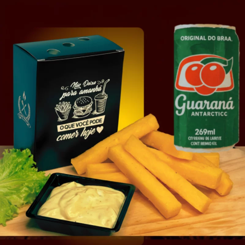 Polenta palito + Guaraná - combo