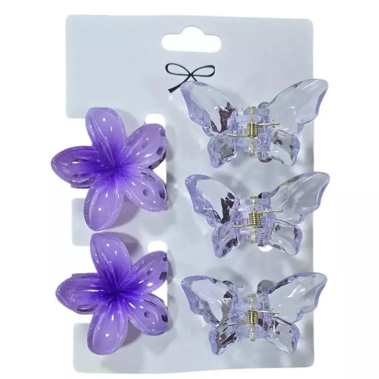 KIT PIRANHA BORBOLETA ROXA 5X1